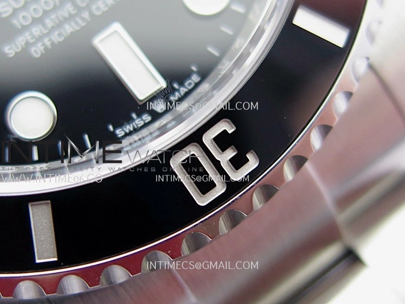 Submariner 124060 904L SS VF 1:1 Best Edition Black Dial On 904L SS Bracelet DD3230