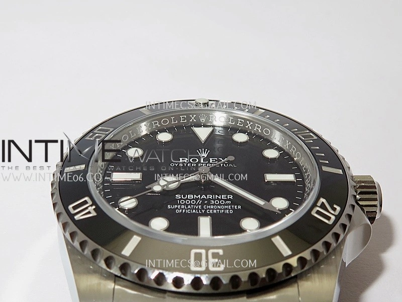 Submariner 124060 904L SS VF 1:1 Best Edition Black Dial On 904L SS Bracelet DD3230