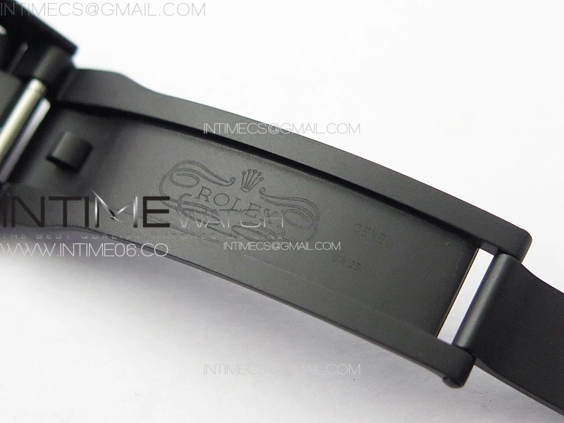 Submariner DIW Carbon Bezel VSF 1:1 Best Edition Orange Dial on DLC Bracelet VS3135