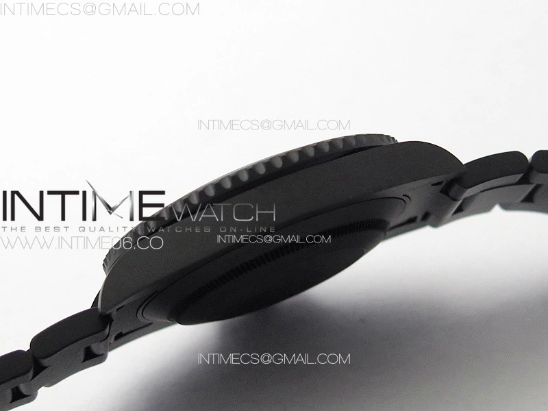 Submariner DIW Carbon Bezel VSF 1:1 Best Edition Yellow Dial on DLC Bracelet VS3135