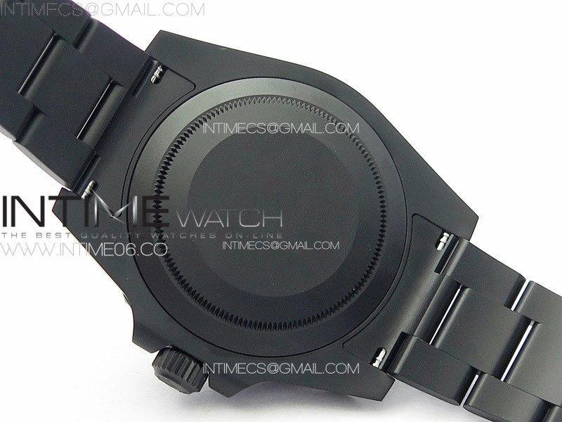 Submariner DIW Carbon Bezel VSF 1:1 Best Edition Yellow Dial on DLC Bracelet VS3135