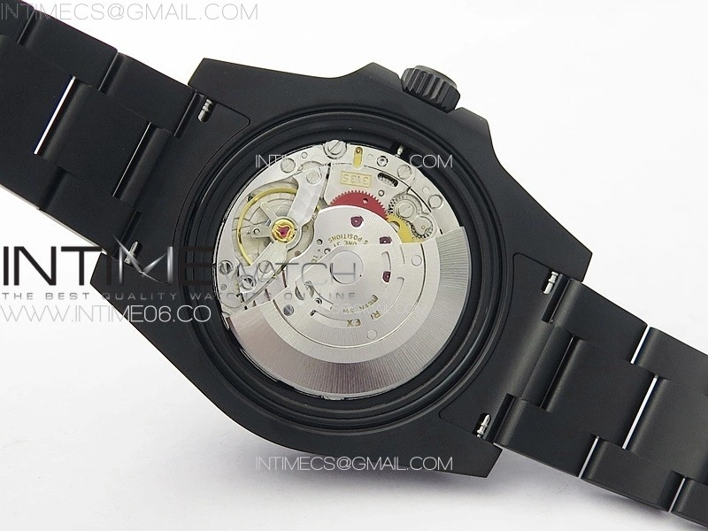 Submariner DIW Carbon Bezel VSF 1:1 Best Edition Yellow Dial on DLC Bracelet VS3135