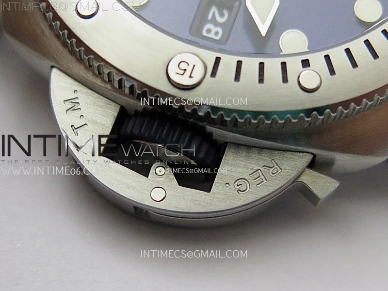 PAM1391 Submersible 44mm VSF 1:1 Best Edition Blue Dial on Blue Kevlar Composite Strap P900