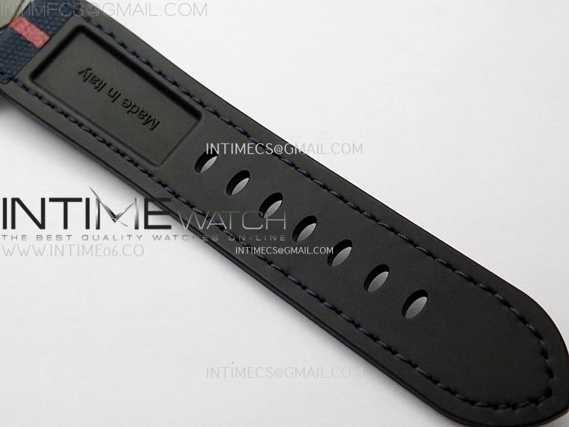 PAM1391 Submersible 44mm VSF 1:1 Best Edition Blue Dial on Blue Kevlar Composite Strap P900