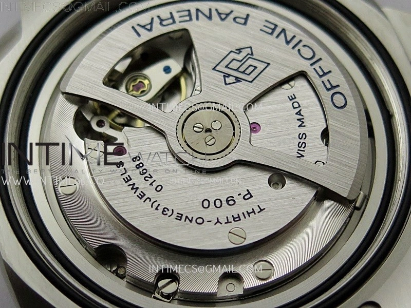 PAM1391 Submersible 44mm VSF 1:1 Best Edition Blue Dial on Blue Kevlar Composite Strap P900