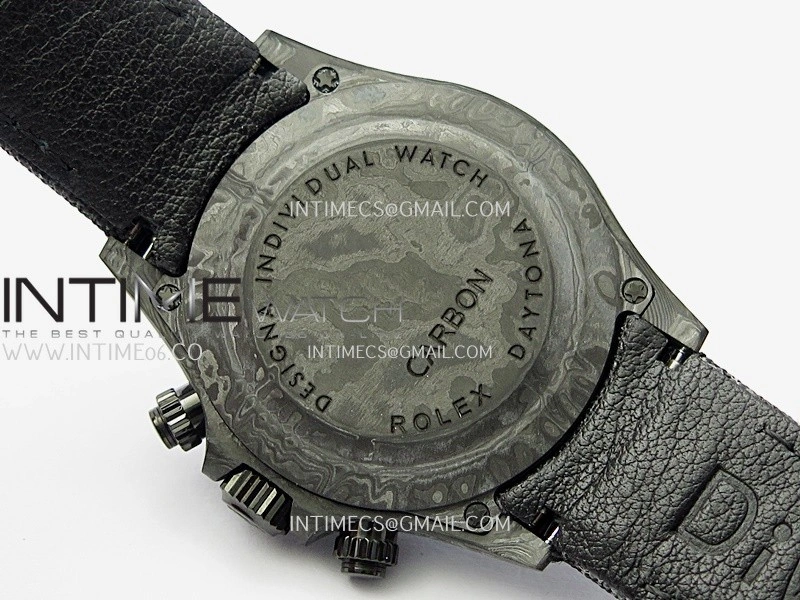 Daytona DIW Carbon Gold Second Hand DIWF Best Edition Skeleton Dial On Black Nylon Strap SA4130