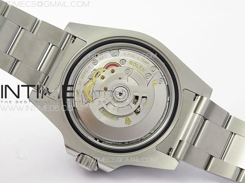 GMT-Master II 126710 Black Blue Ceramic Bezel 904L SS GMF 1:1 Best Edition Black Dial on 904L Oyster Bracelet VR3285 V5