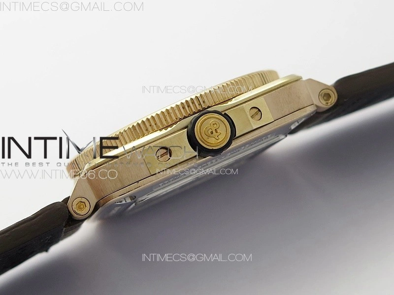 BR 03-92 Diver Ceramic Bezel Bronze B12 1:1 Best Edition Brown Dial on Brown Leather Strap MIYOTA 9015