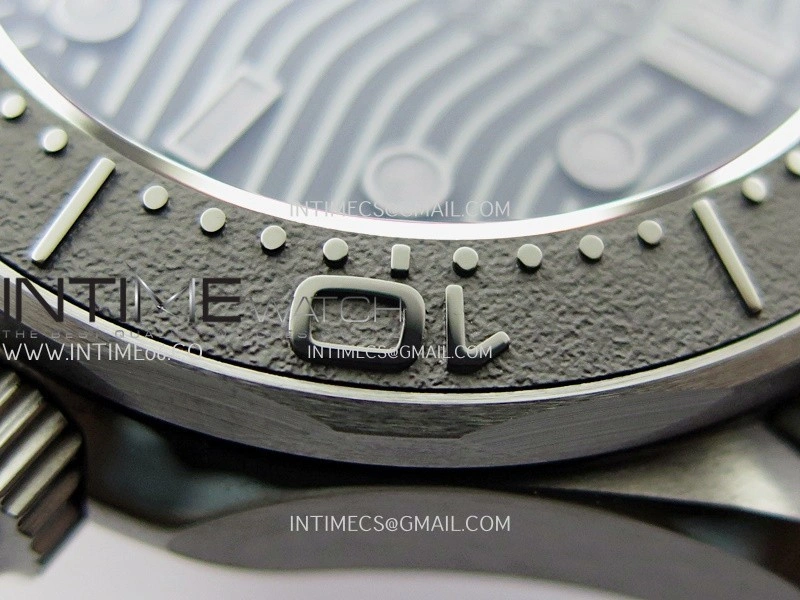Seamaster Diver 300M Black Ceramic V4 VSF 1:1 Best Edition Black Dial On Black Rubber Strap Super Clone Asian 8806