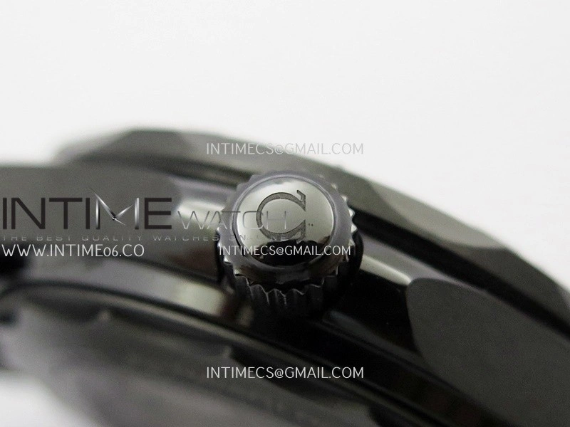 Seamaster Diver 300M Black Ceramic V4 VSF 1:1 Best Edition Black Dial On Black Rubber Strap Super Clone Asian 8806