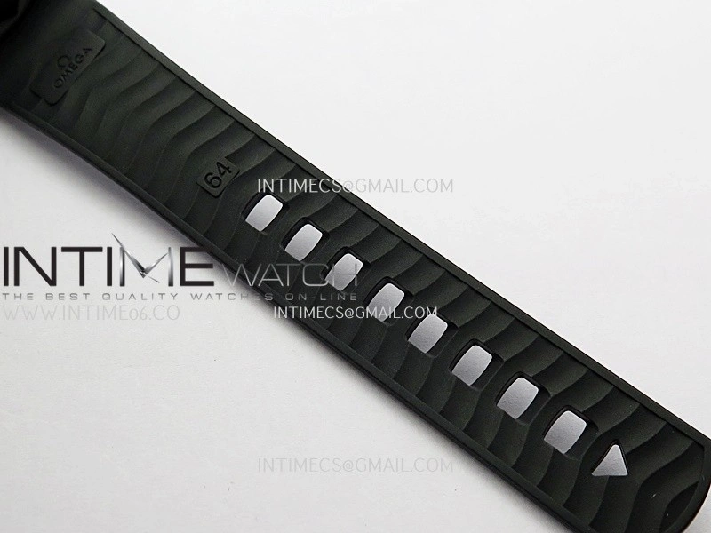 Seamaster Diver 300M Black Ceramic V4 VSF 1:1 Best Edition Black Dial On Black Rubber Strap Super Clone Asian 8806