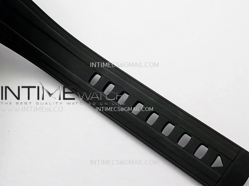 Seamaster Diver 300M Black Ceramic DLC ORF 1:1 Best Edition Black Dial On Black Rubber Strap Super Clone Asian 8806