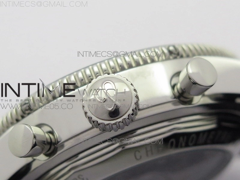 SuperOcean Black Ceramic Bezel B50 Best Edition Green Dial on Black Rubber Strap A7750