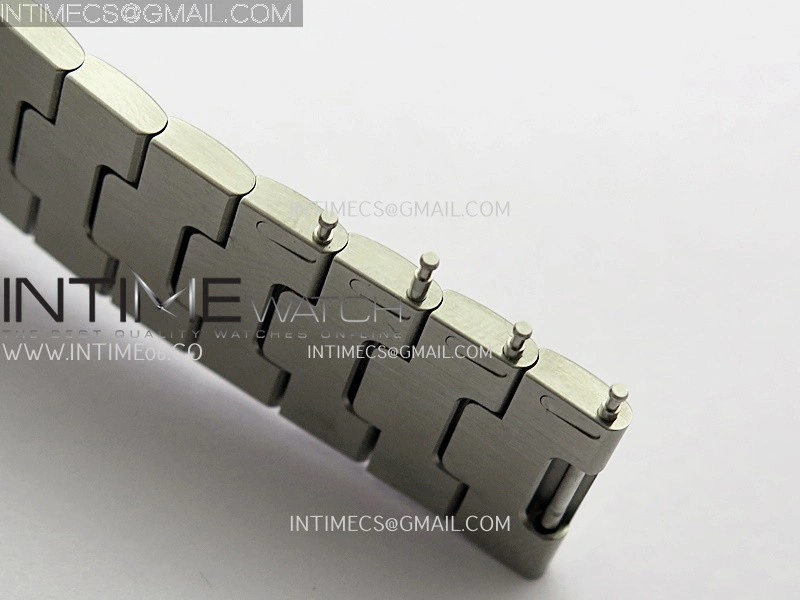 Santos Black SS YG Rich Factory 1:1 Skeleton Silver Dial On SS YG SmartLink Bracelet 9611MC Super Clone