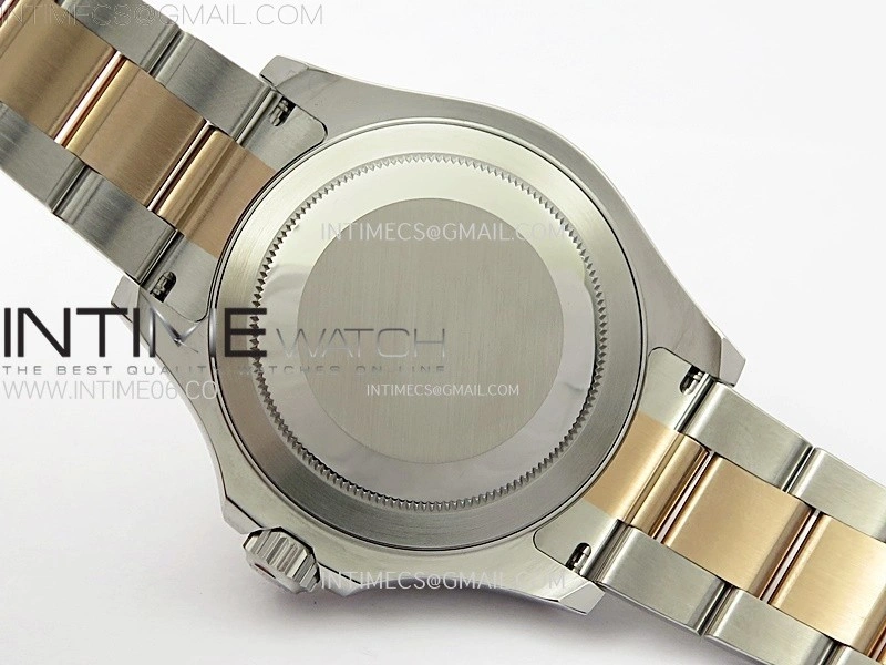 Yacht-Master 126621 904L RG C+F 1:1 Best Edition Black Dial On 904L RG Bracelet VR3235