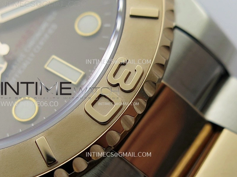 Yacht-Master 126621 904L RG C+F 1:1 Best Edition Brown Dial On 904L RG Bracelet VR3235