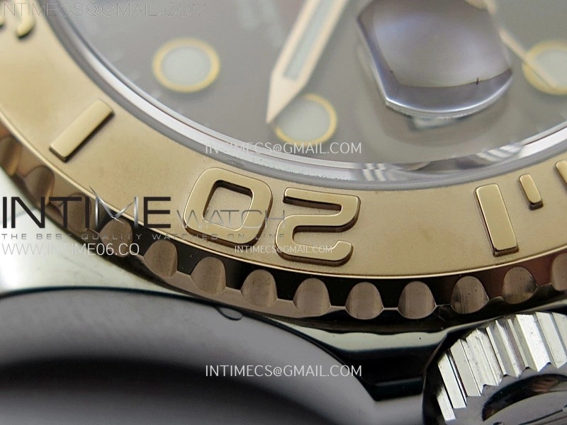 Yacht-Master 126621 904L RG C+F 1:1 Best Edition Brown Dial On 904L RG Bracelet VR3235