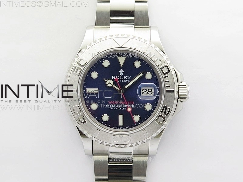 Yacht-Master 126622 904L Steel VRF 1:1 Best Edition Blue Dial on SS Bracelet VR3135