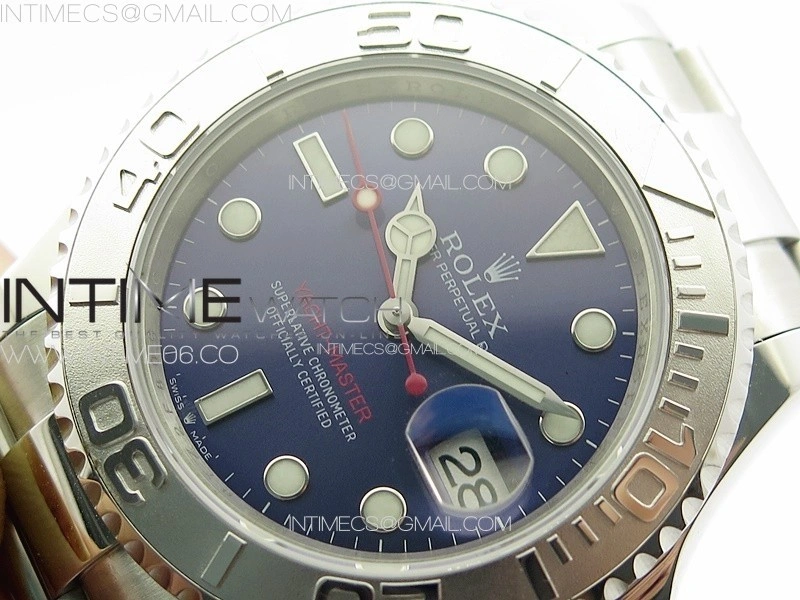 Yacht-Master 126622 904L Steel VRF 1:1 Best Edition Blue Dial on SS Bracelet VR3135