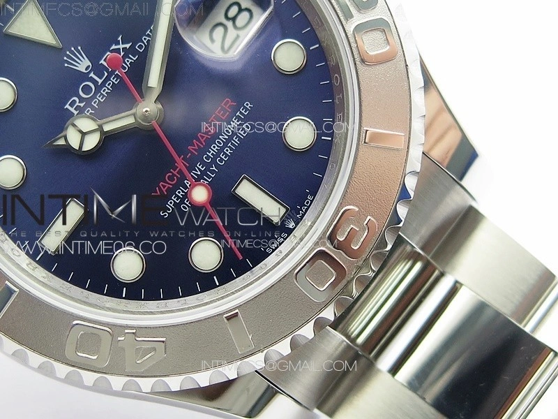 Yacht-Master 126622 904L Steel VRF 1:1 Best Edition Blue Dial on SS Bracelet VR3135
