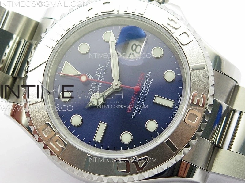 Yacht-Master 126622 904L Steel VRF 1:1 Best Edition Blue Dial on SS Bracelet VR3135