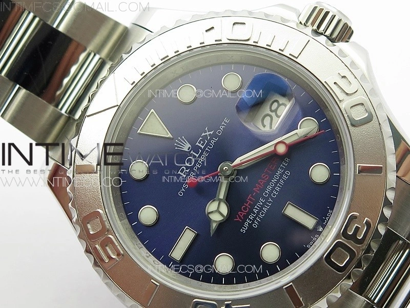 Yacht-Master 126622 904L Steel VRF 1:1 Best Edition Blue Dial on SS Bracelet VR3135