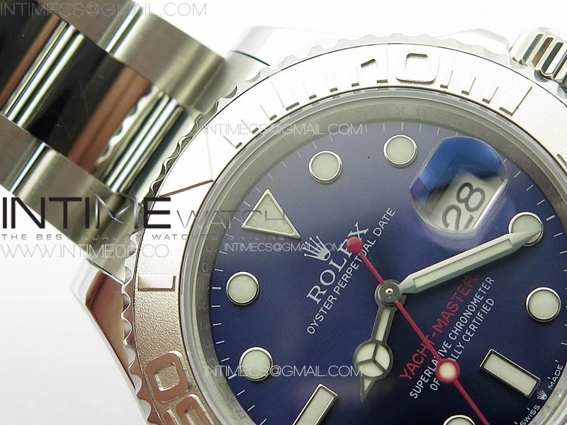 Yacht-Master 126622 904L Steel VRF 1:1 Best Edition Blue Dial on SS Bracelet VR3135