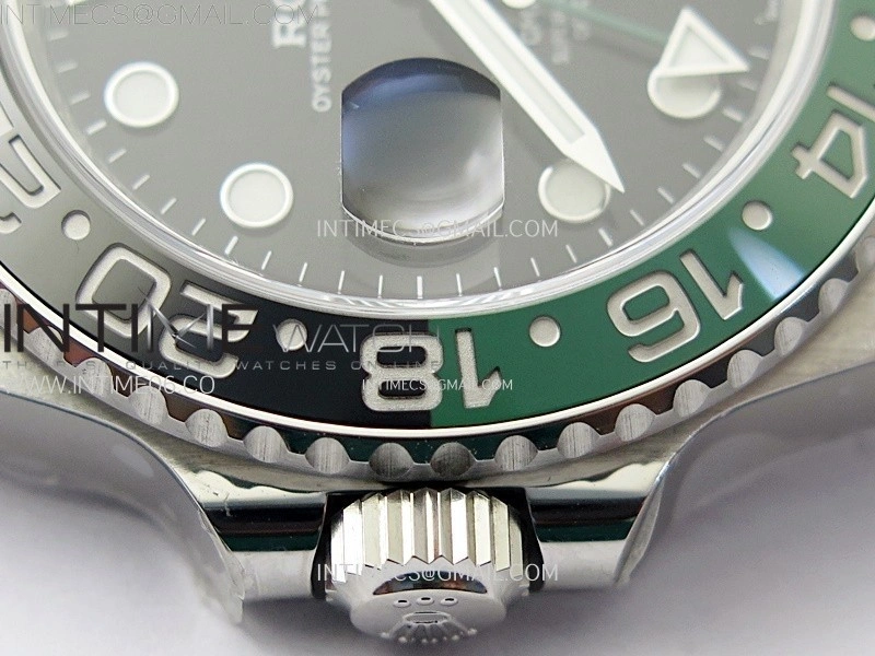 GMT Master II V2 126720 VTNR Green Black Ceramic 904L SS AR+F 1:1 Best Edition Black Dial on Jubilee Bracelet DD3285 CHS