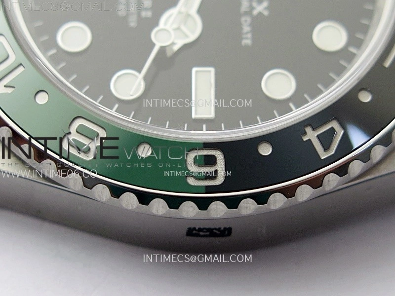 GMT Master II V2 126720 VTNR Green Black Ceramic 904L SS AR+F 1:1 Best Edition Black Dial on Jubilee Bracelet DD3285 CHS