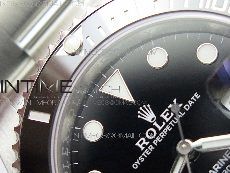 Submariner 116610 LN Black Ceramic 904L SS Case ZF 1:1 Best Edition Black Dial On 904L SS Bracelet VR3135