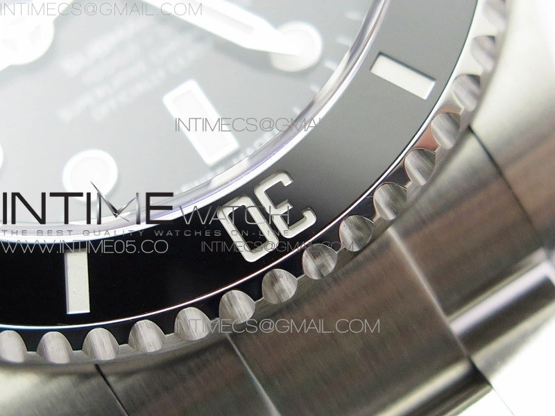 Submariner 116610 LN Black Ceramic 904L SS Case ZF 1:1 Best Edition Black Dial On 904L SS Bracelet VR3135