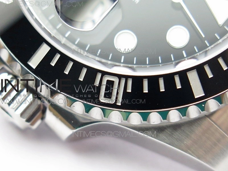 Submariner 116610 LN Black Ceramic 904L SS Case ZF 1:1 Best Edition Black Dial On 904L SS Bracelet VR3135
