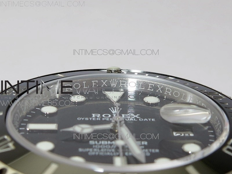 Submariner 116610 LN Black Ceramic 904L SS Case ZF 1:1 Best Edition Black Dial On 904L SS Bracelet VR3135