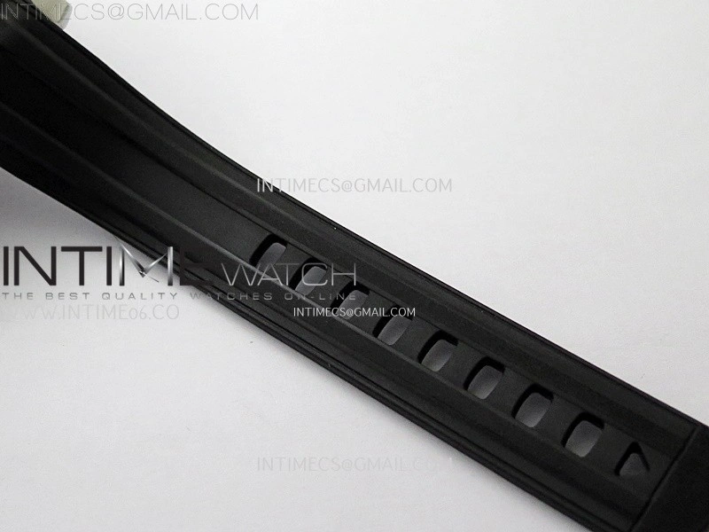 Seamaster 300M Chrono Black Ceramic Bezel SS RG N1F 1:1 Best Edition Black Dial on Black Rubber Strap A9900