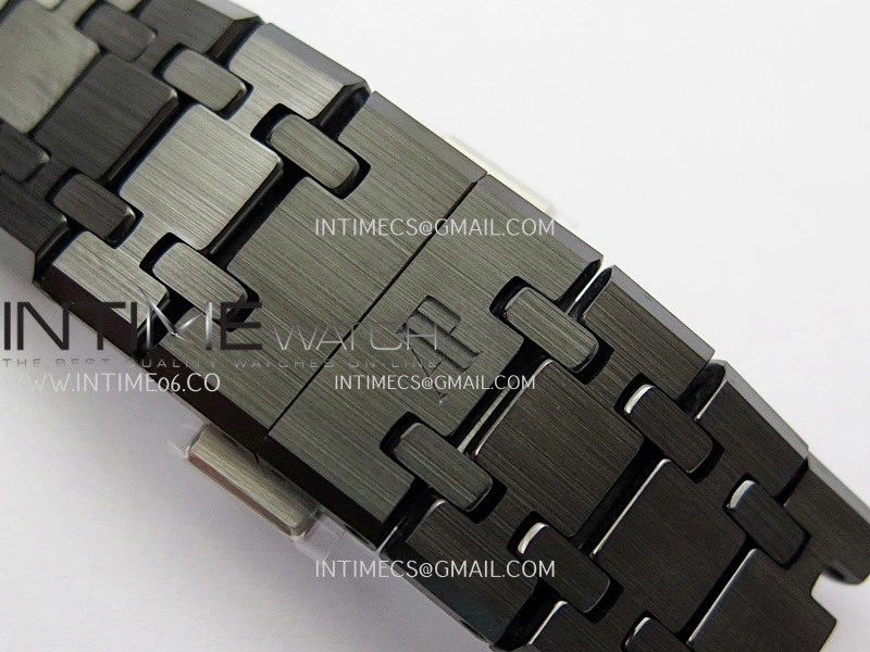 Royal Oak Chrono 26240 Black Ceramic Blue Dial APSF 1:1 Best Edition on Ceramic Bracelet SA4401 Super Clone