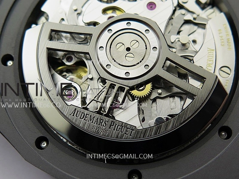 Royal Oak Chrono 26240 Black Ceramic Blue Dial APSF 1:1 Best Edition on Ceramic Bracelet SA4401 Super Clone