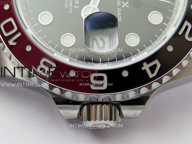 GMT-Master II 126710 Black Red Ceramic 904L SS ARF Best Edition Black Dial on Jubilee Bracelet VR3285 CHS