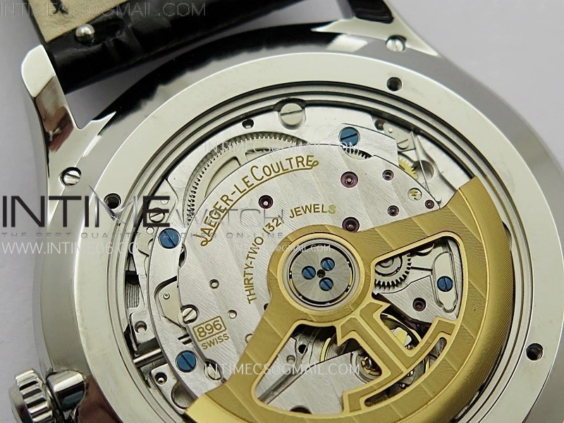 Master Ultra Thin Small Second SS APSF 1:1 Best Edition White Dial on Black Leather Strap SA896 Super Clone