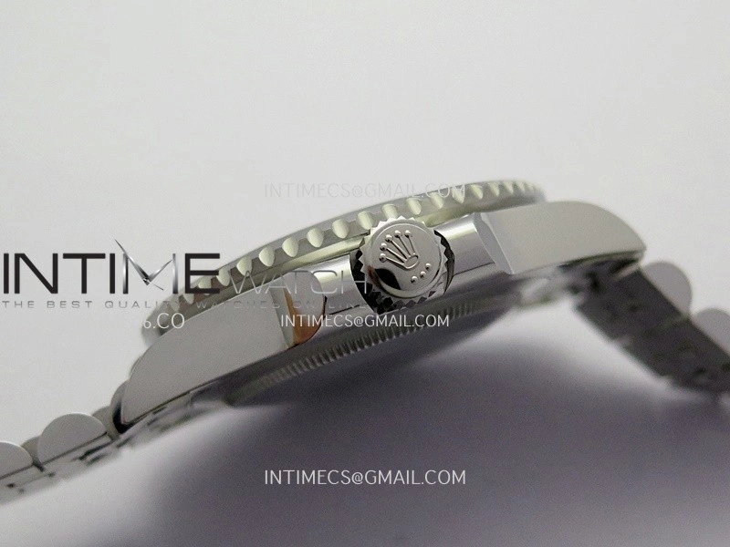 GMT-Master II 126710 BLRO Blue Red 904L SS Gold Factory 1:1 Best Edition Black Dial On Jubilee Bracelet SH3285 CHS