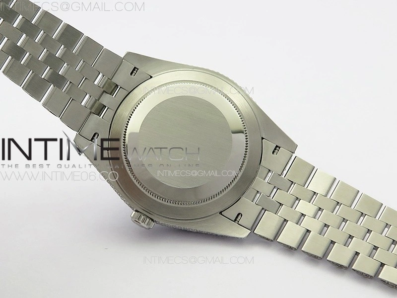 DateJust 41 126334 Full Paved Diamonds BP Best Edition Diamonds Dial Stick Markers on Jubilee Bracelet A2824