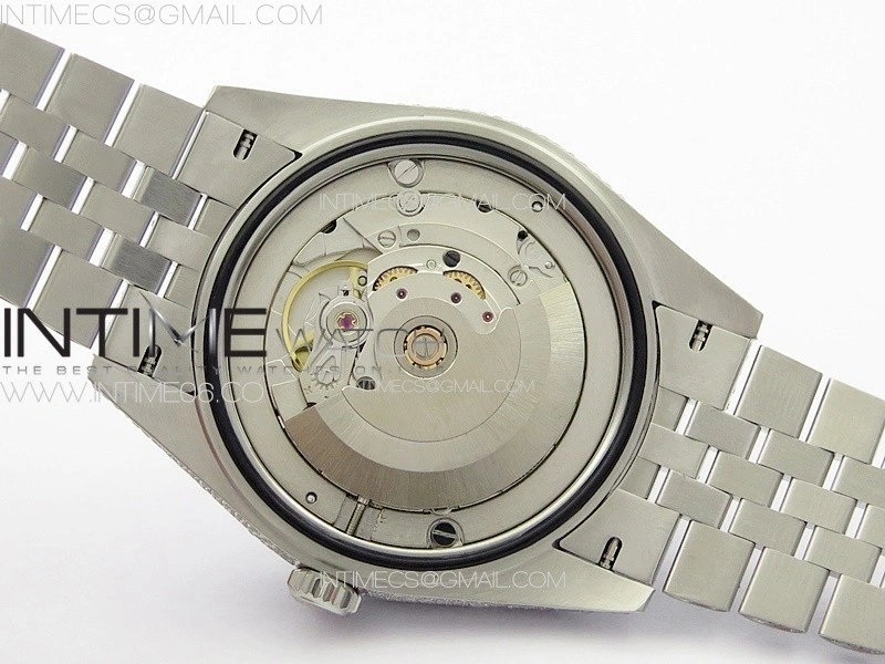 DateJust 41 126334 Full Paved Diamonds BP Best Edition Diamonds Dial Stick Markers on Jubilee Bracelet A2824