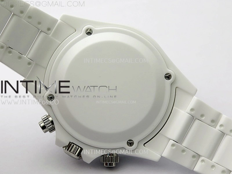 Daytona AET White Solid Nano Ceramic Case and Bracelet N6F 1:1 Best Edition Biscay Green Dial On DD4801