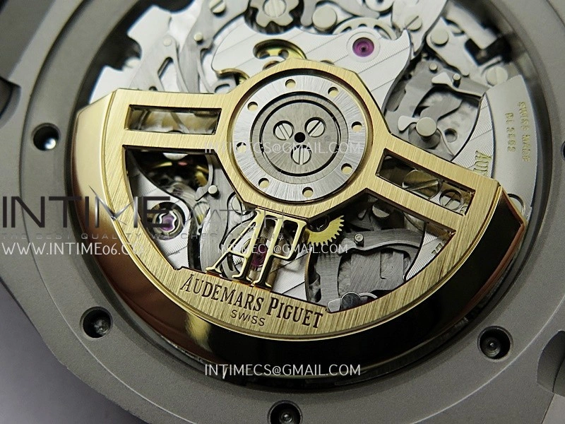 Royal Oak Chrono 26239BC Frosted SS APSF 1:1 Best Edition Gray Dial Black Subdial On Bracelet SA4401 Super Clone
