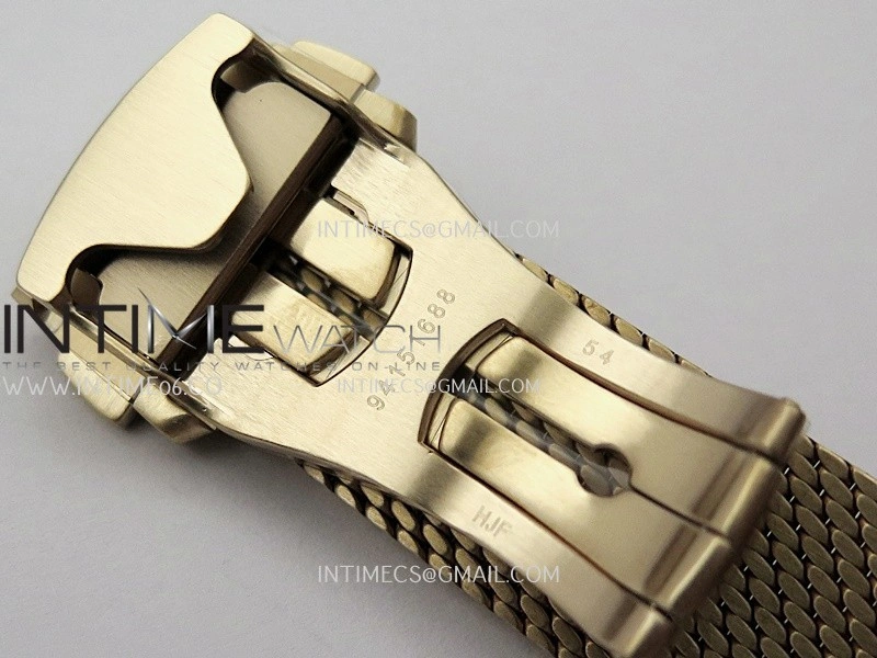 Seamaster 300M "No Time to Die" Bronze Gold VSF 1:1 Best Edition Black Dial On Bronze Gold Mesh Bracelet SA8806 Super Clone