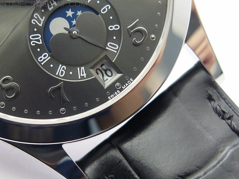 Annual Calendar Complications 5396 SS GRF Best Edition Gray dial on Black leather strap A324