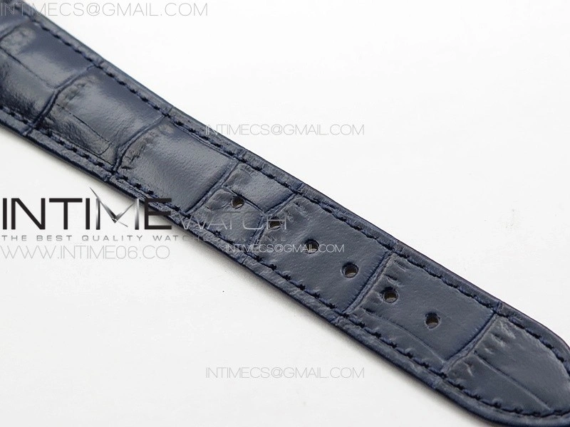 Annual Calendar Moonphase 5396 RG PPF 1:1 Best Edition Blue Dial on Blue Leather Strap PPF324