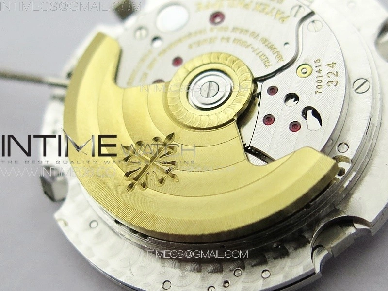 Annual Calendar Moonphase 5396 RG PPF 1:1 Best Edition Blue Dial on Blue Leather Strap PPF324