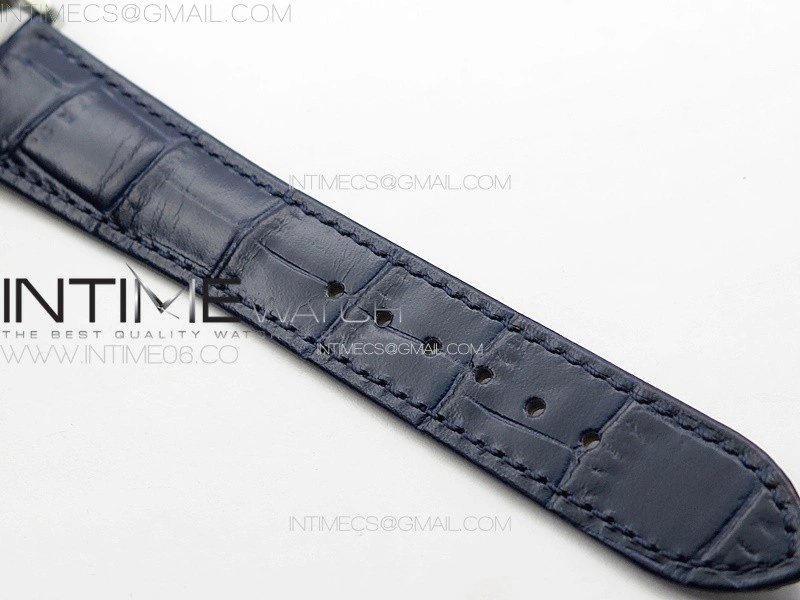 Annual Calendar Moonphase 5396 SS PPF 1:1 Best Edition Blue Dial on Blue Leather Strap PPF324