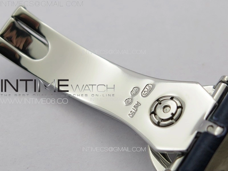 Annual Calendar Moonphase 5396 SS PPF 1:1 Best Edition Blue Dial on Blue Leather Strap PPF324