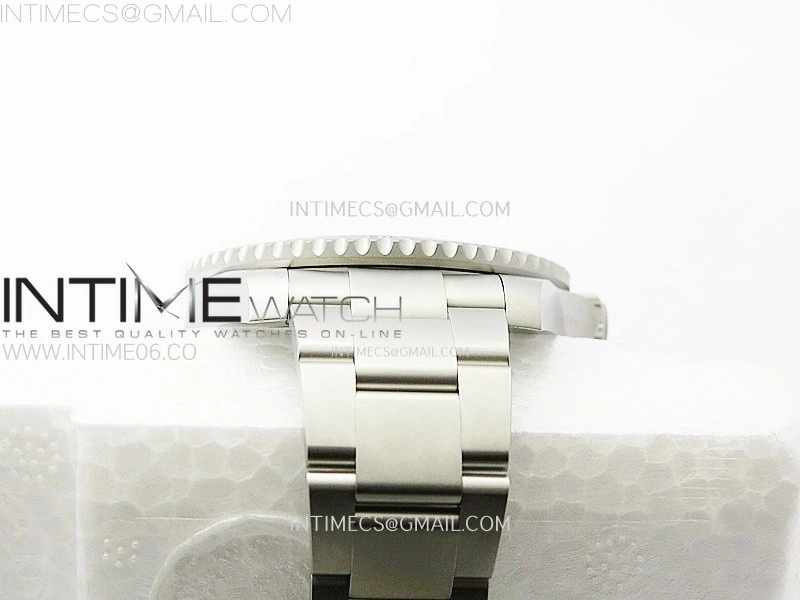 Submariner DIW Sandblasted White Ceramic Bezel VSF 1:1 Best Edition Pink Dial on SS Bracelet VS3135